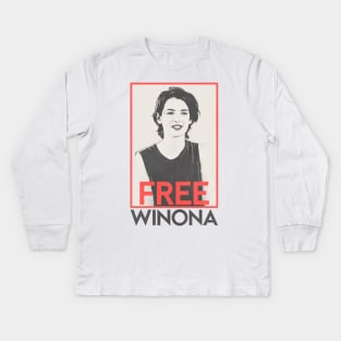 Free Winona Kids Long Sleeve T-Shirt